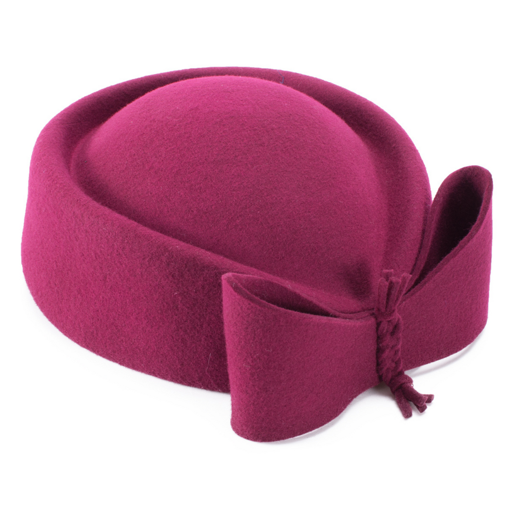 Pillbox Hat with a Bow 