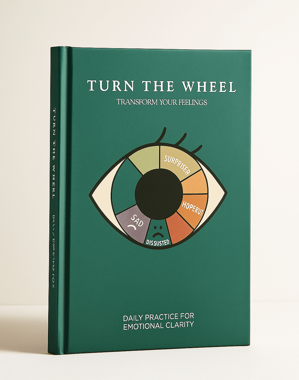 Daily Feelings Wheel Journal for Guided Emotional Clarity - A5