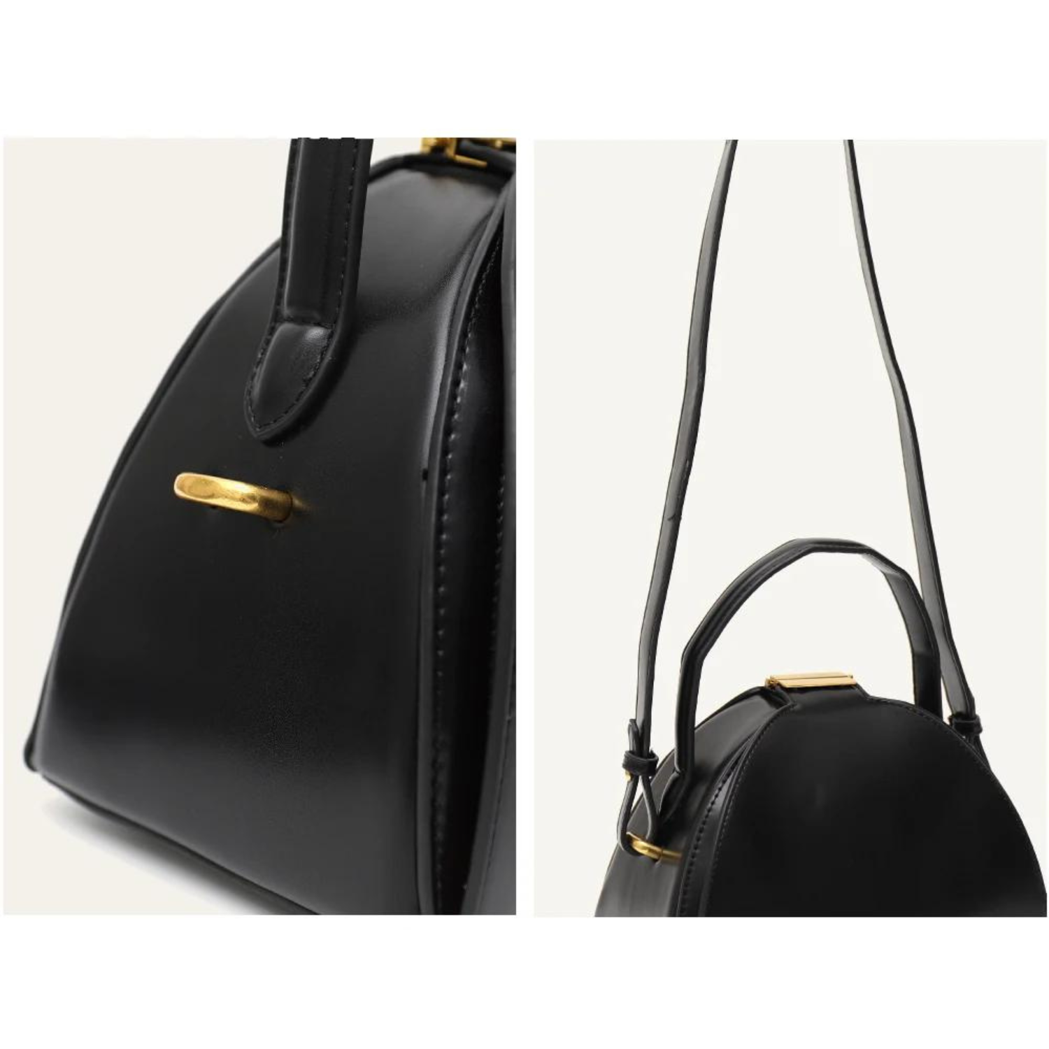 Flip Open Crossbody Handbag with Drawstring Lining