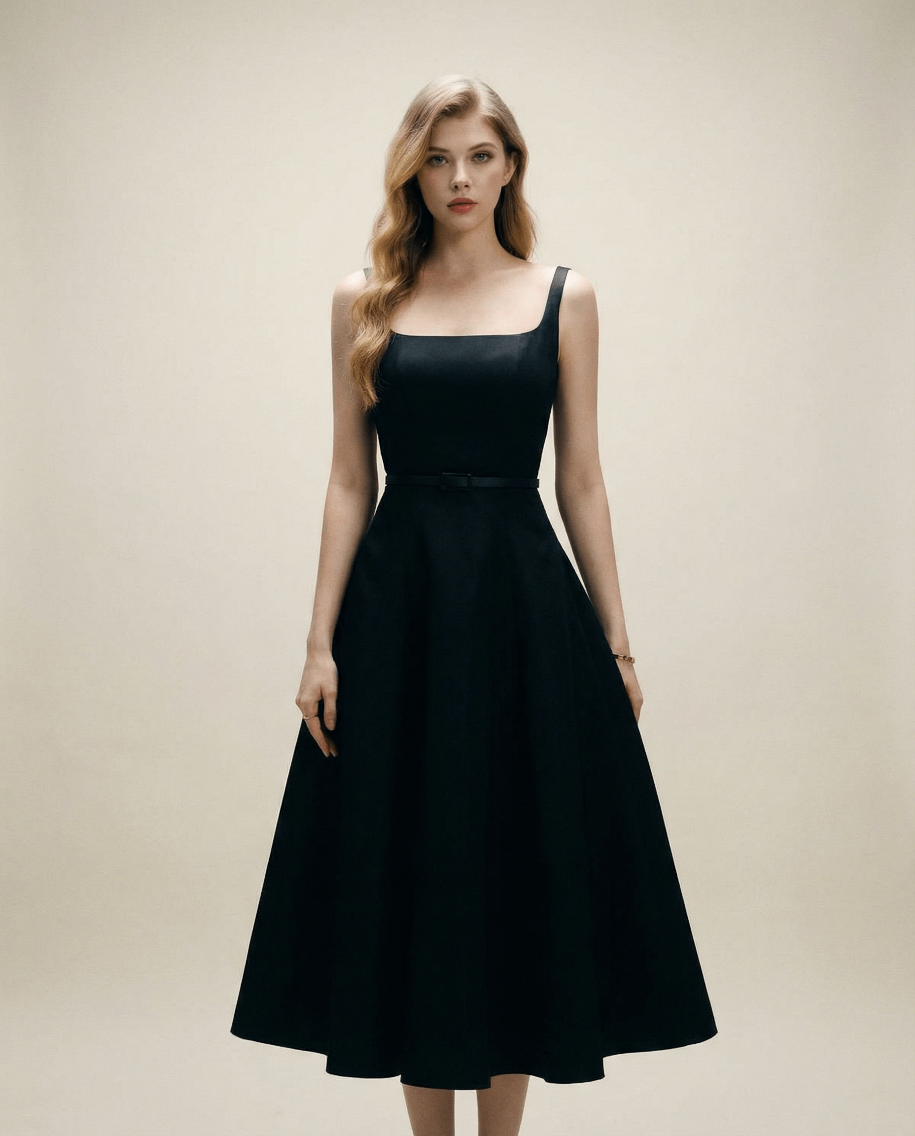 Sleeveless Dress With Bows