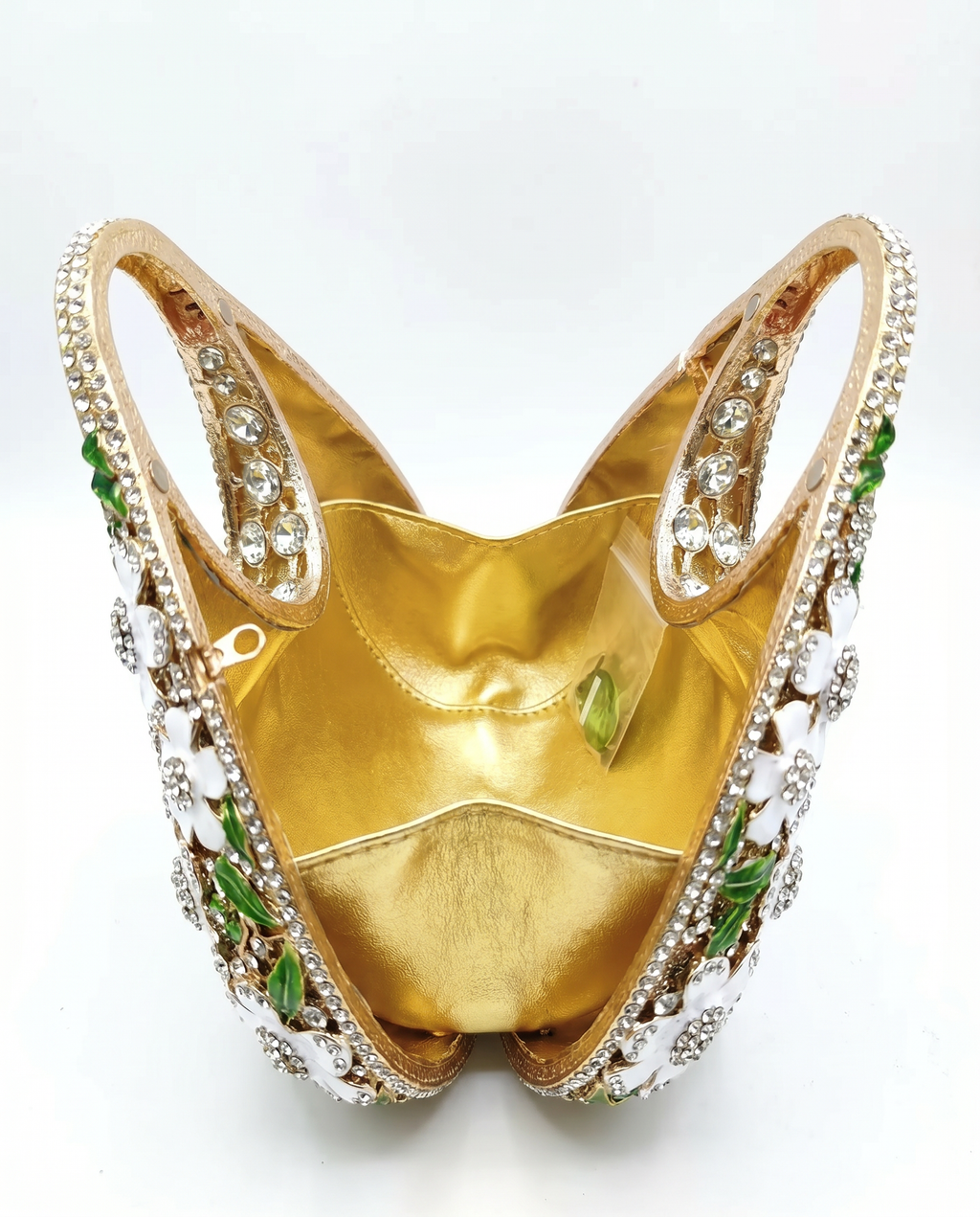 Crystal Floral Evening Handbag