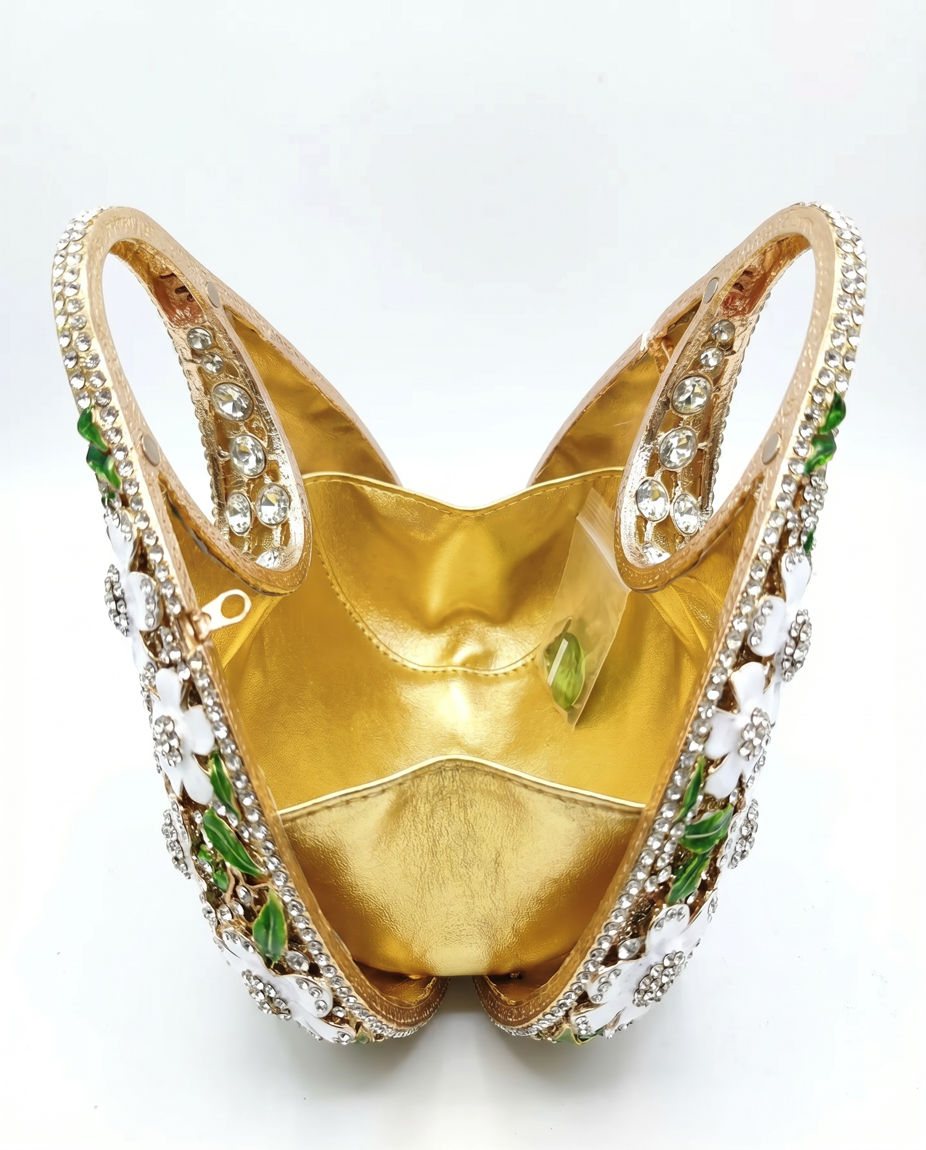 Crystal Floral Evening Handbag