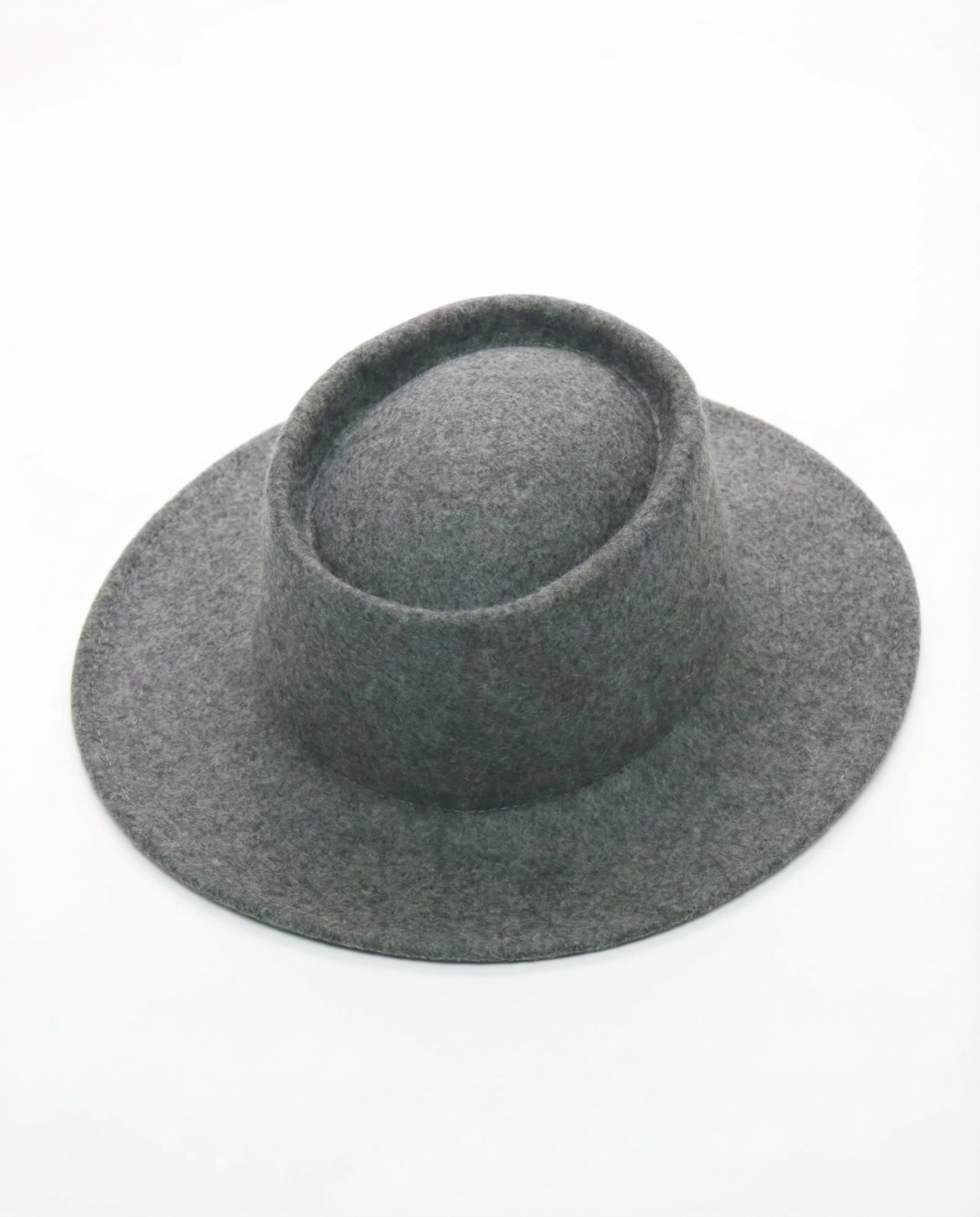 Pure Wool Boater Hat