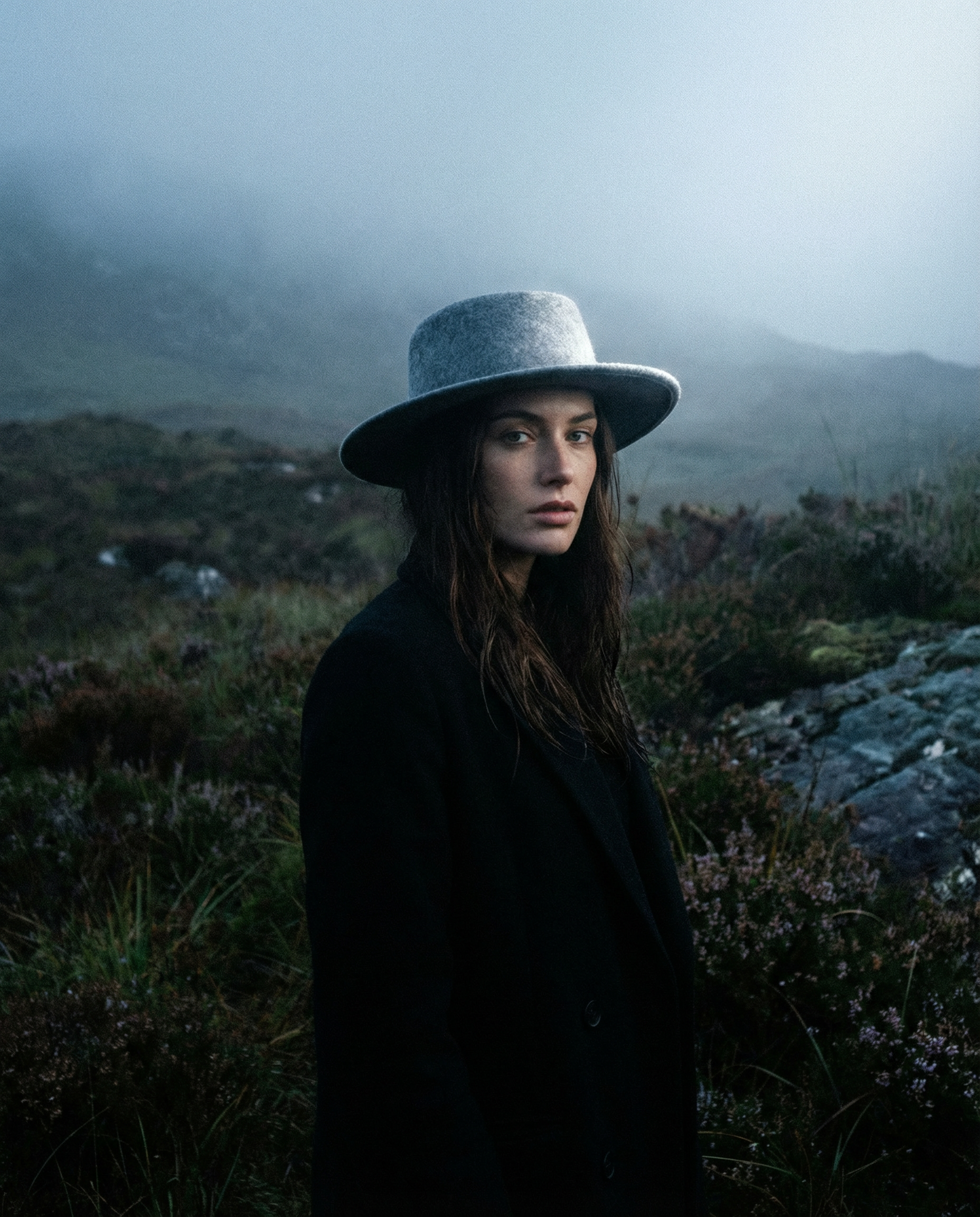 Pure Wool Boater Hat