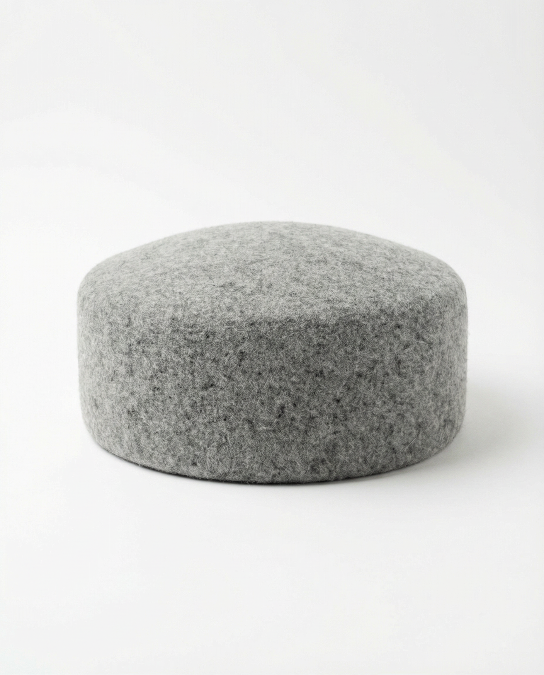 Royal Blue Pillbox Hat 100% Wool Adjustable