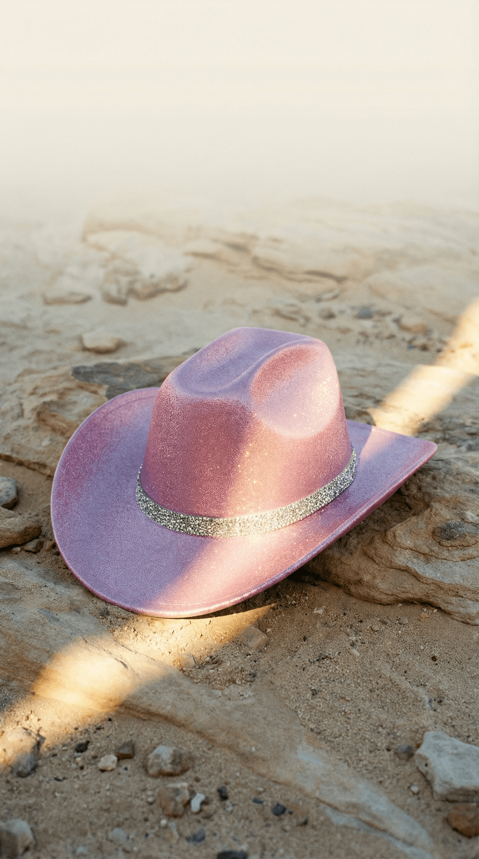 Western Hat with Diamante Strip