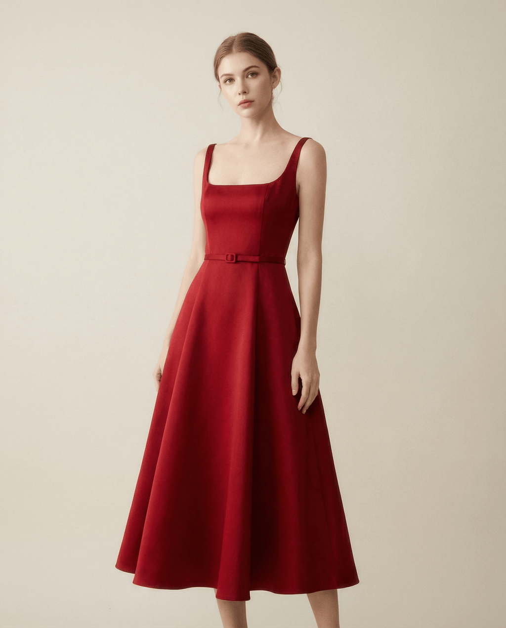 Sleeveless Dress With Bows