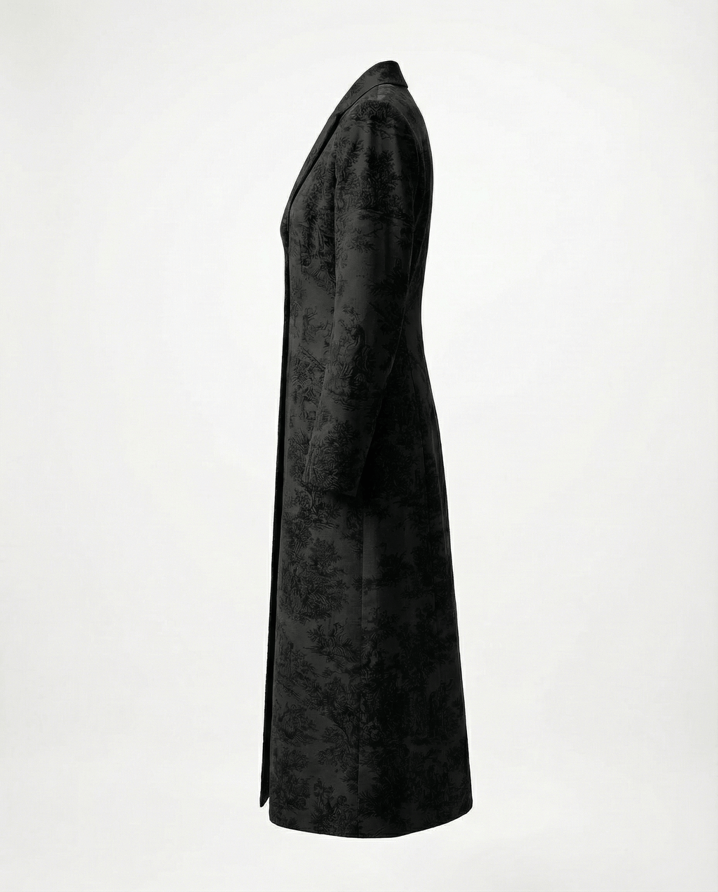 Tailored Coat Dress - Silk Jacquard