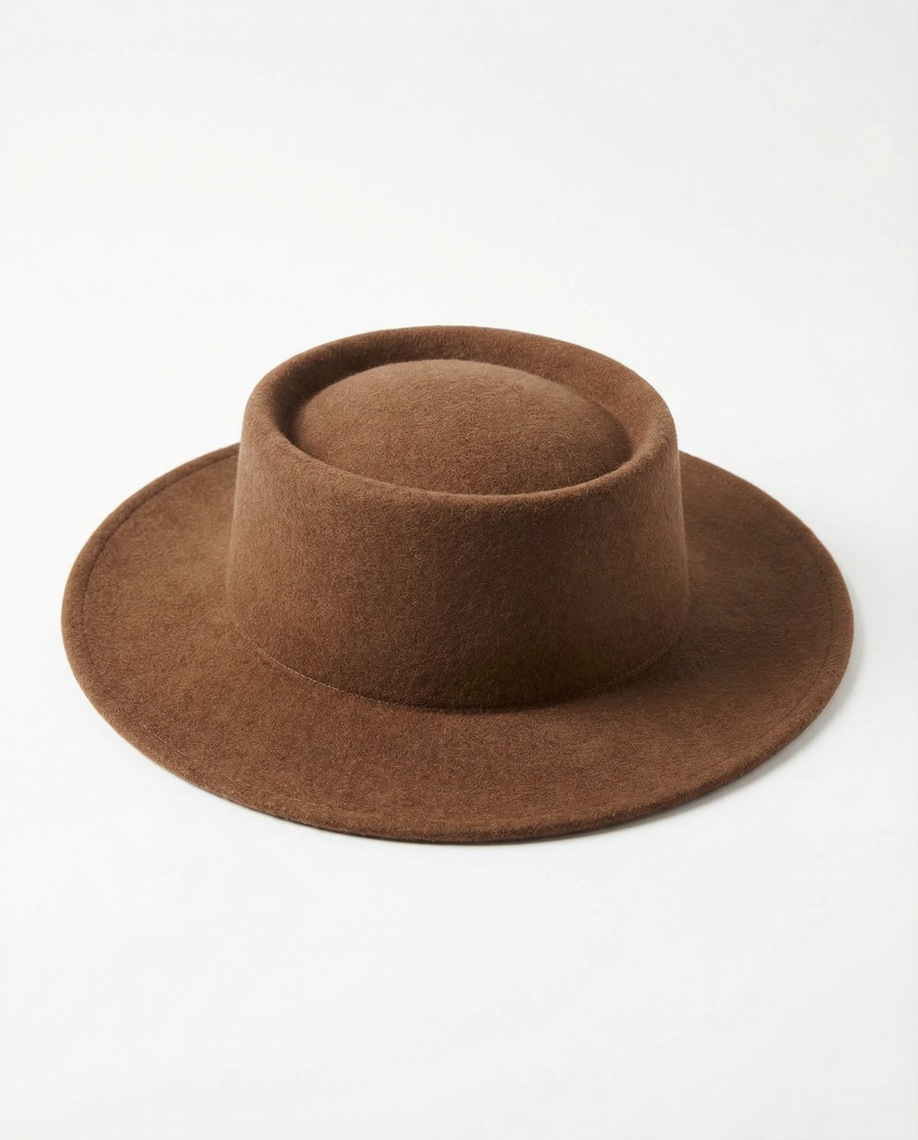 Pure Wool Boater Hat