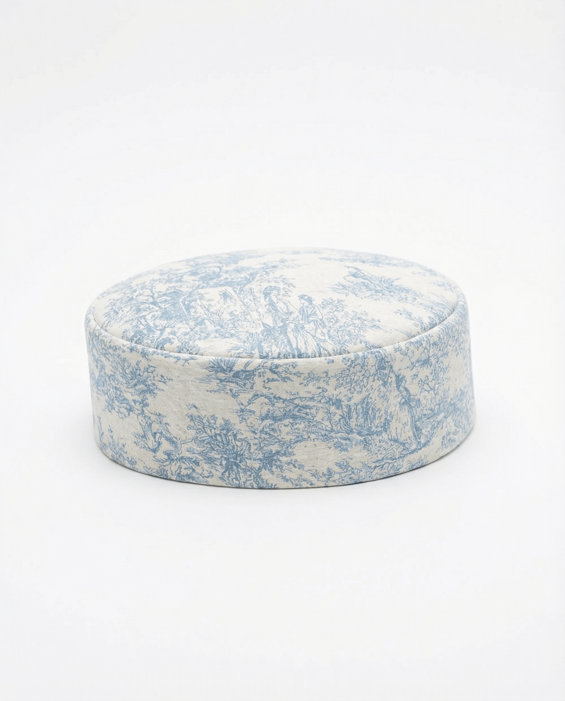Toile De Jouy Pillbox Hat