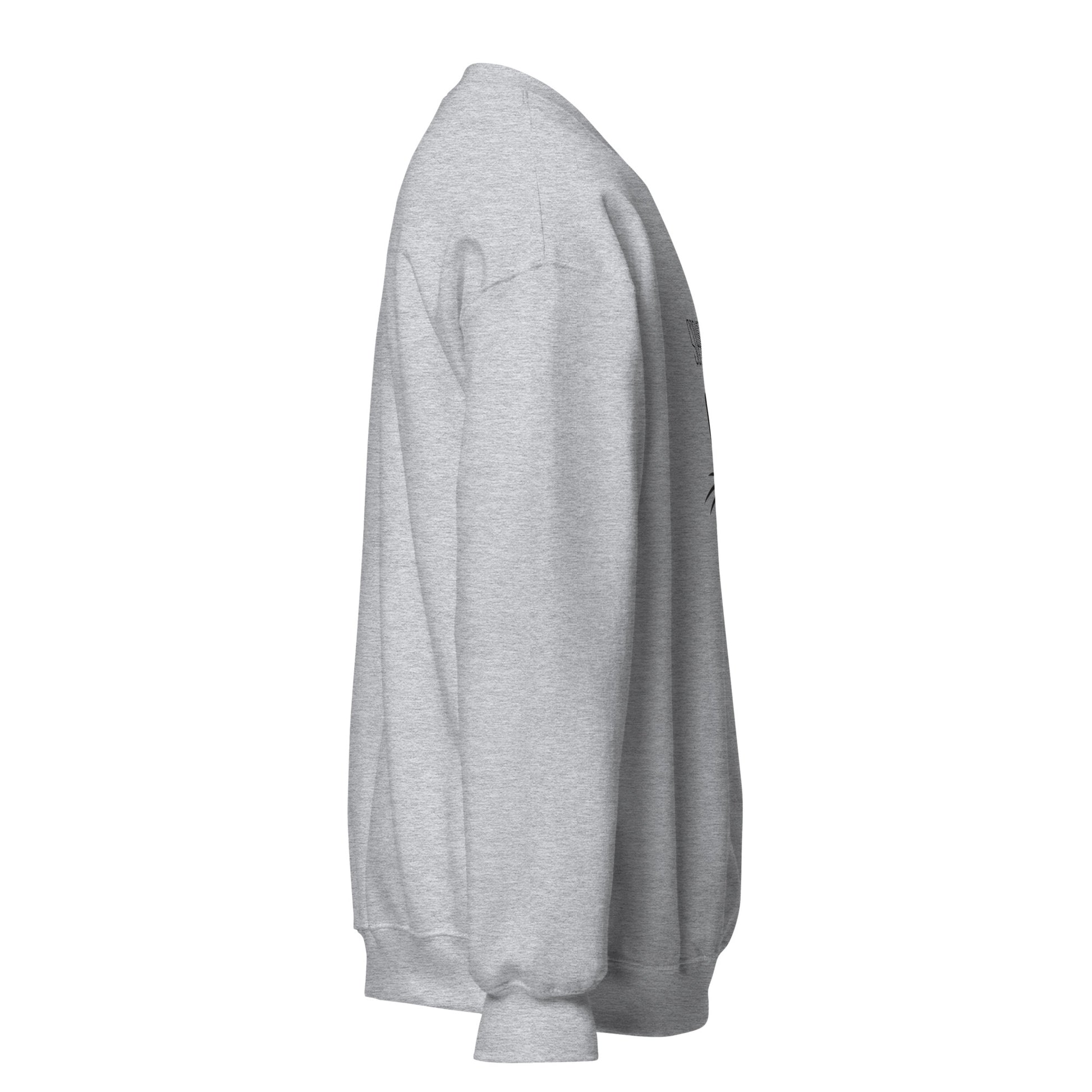Sophisticat Unisex Sweatshirt with Monocle Cat Print in Various Colours