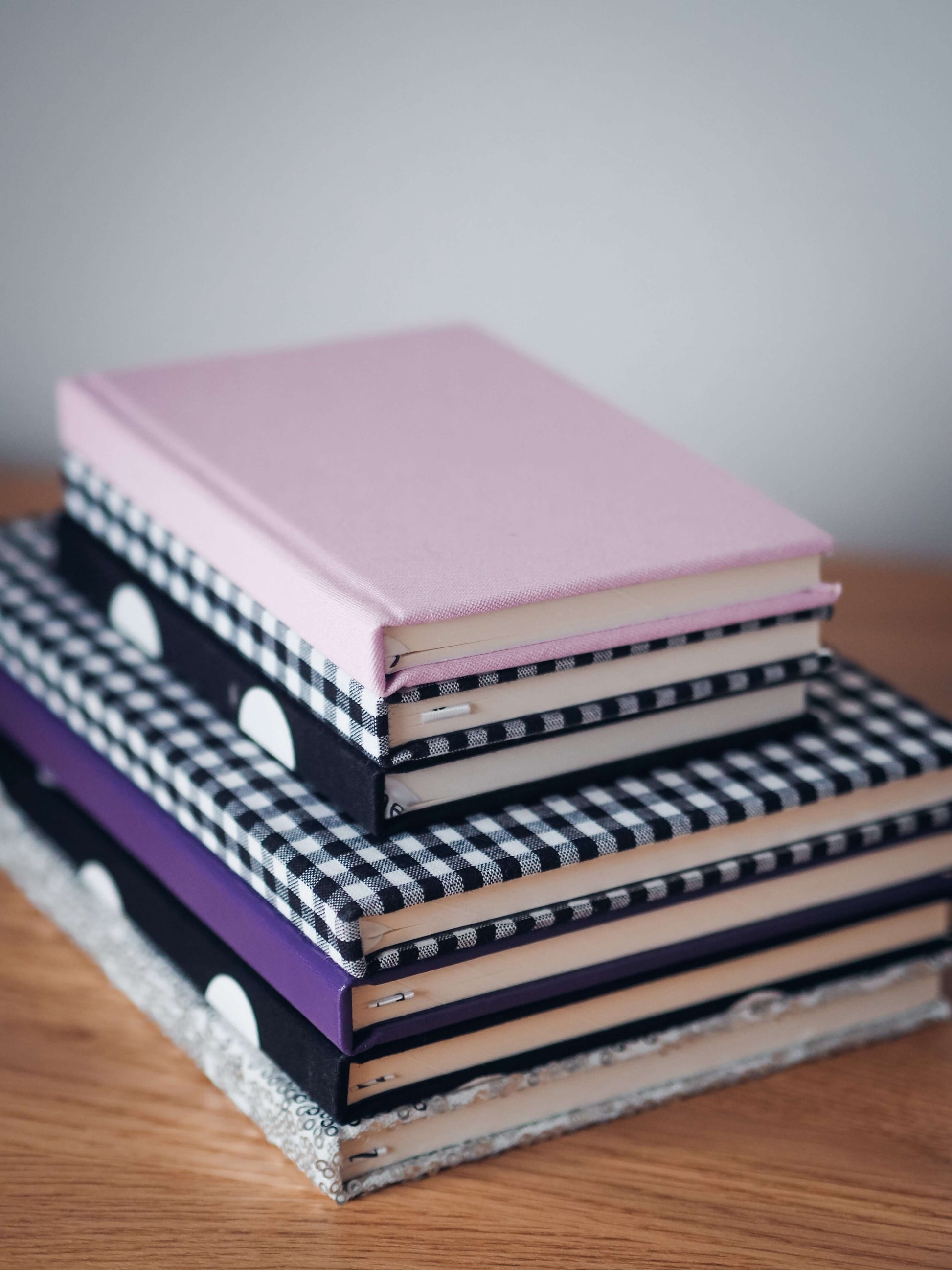Notebooks Made From Leftover Fabric Pieces - Random Colour Selection