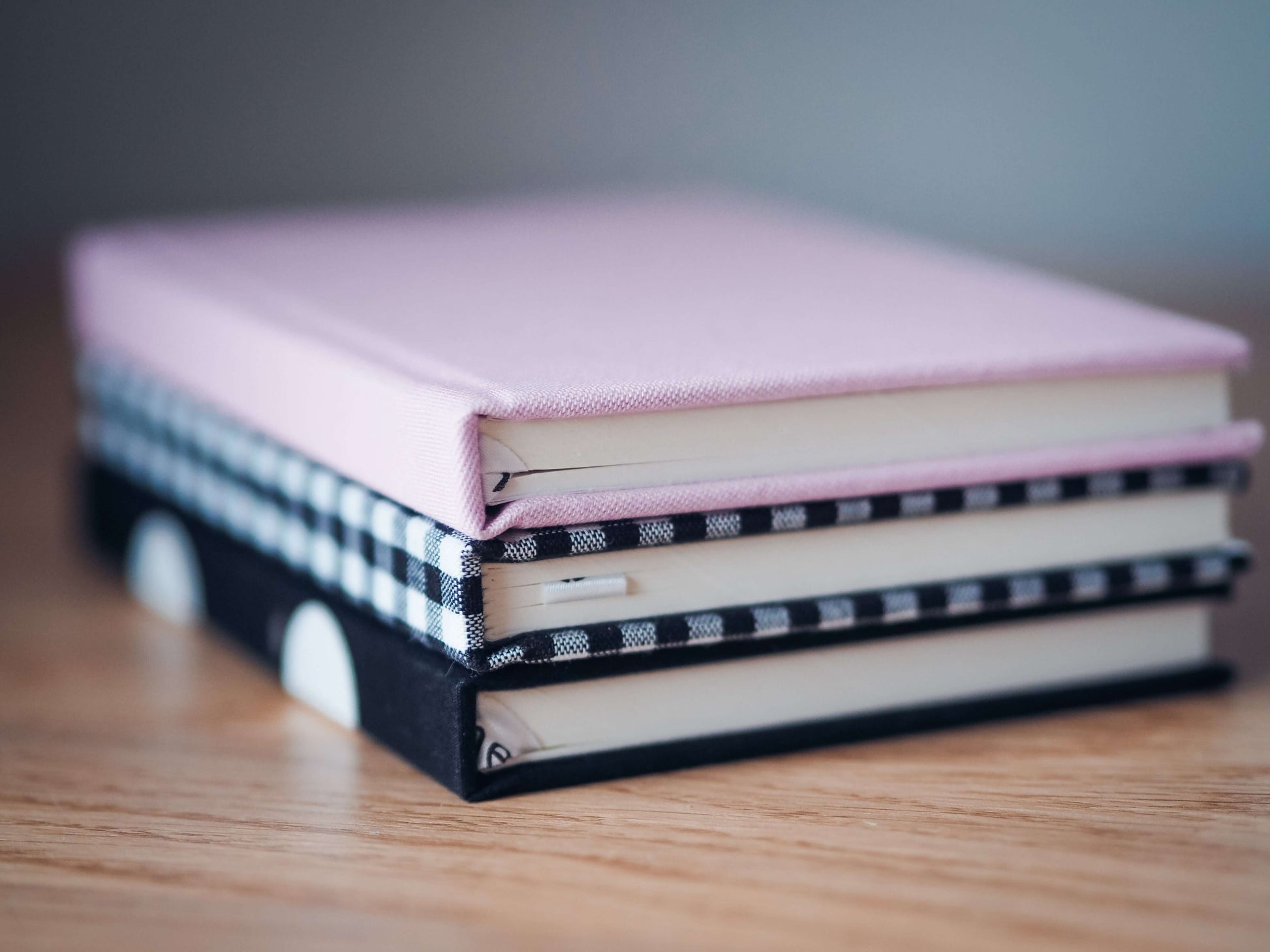 Notebooks Made From Leftover Fabric Pieces - Random Colour Selection