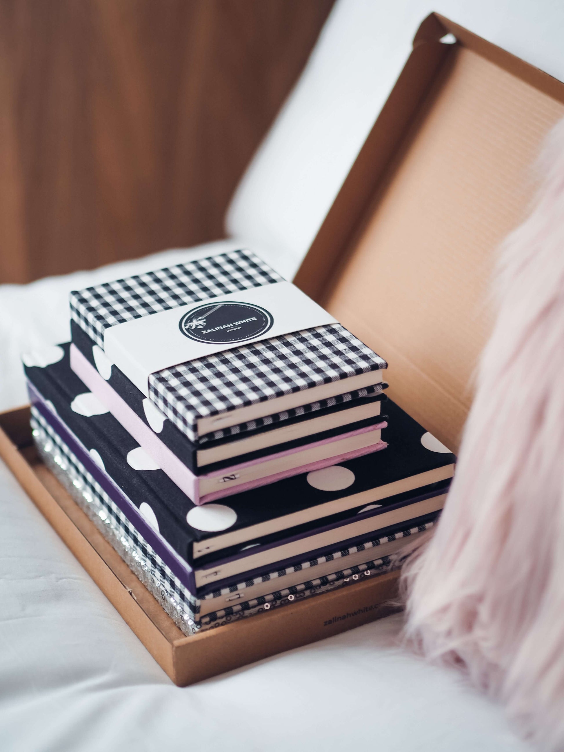 Notebooks Made From Leftover Fabric Pieces - Random Colour Selection